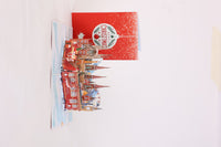 Christmas Ornaments Flip Pop Up Card