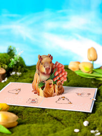 Capybara Greeting Card