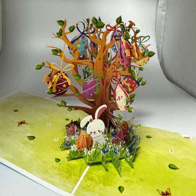 Easter Tree Greeting Card