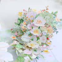 Spring Floral Branch 3D Pop Up Card