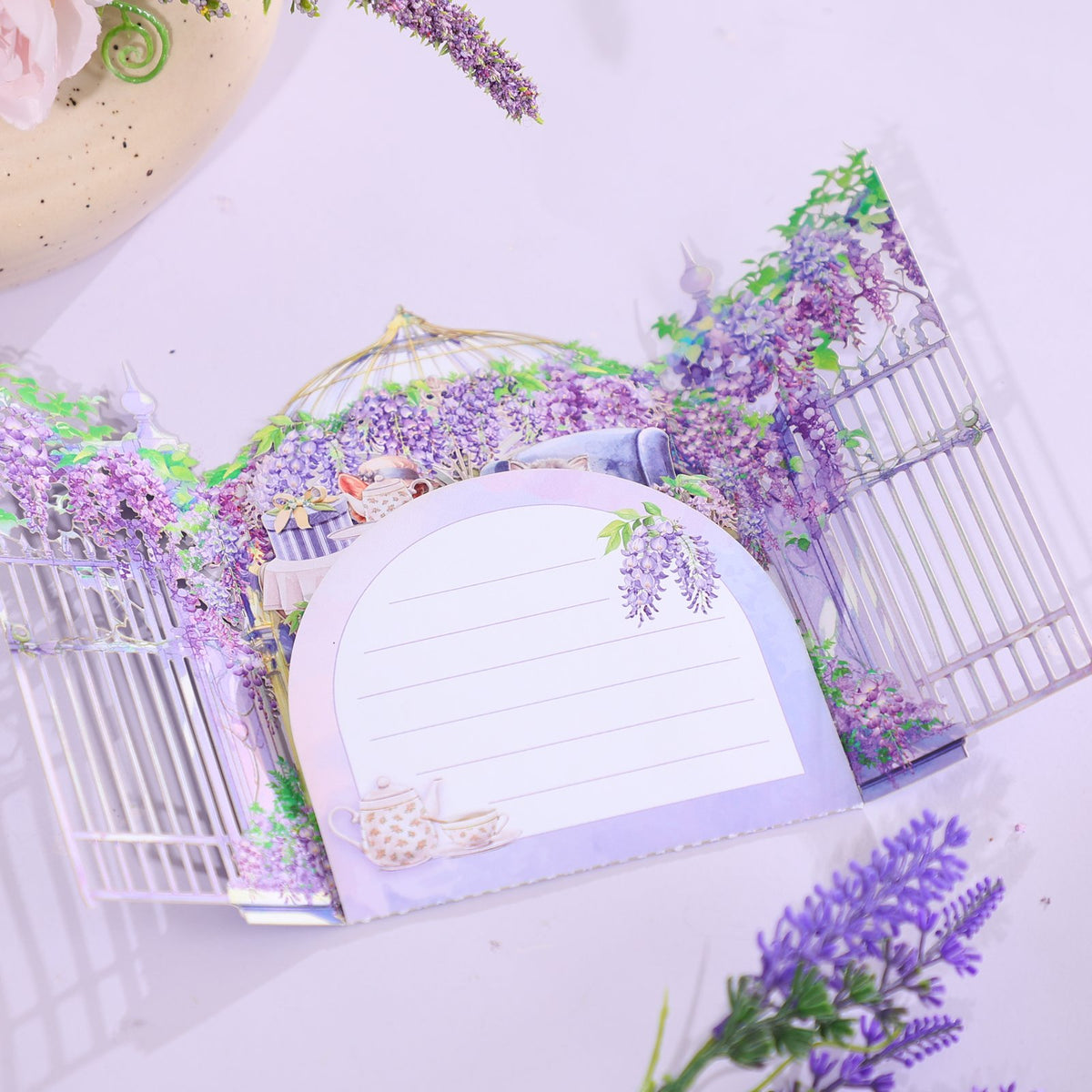 Wisteria Arch Card
