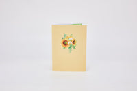 Sunflower Heart Greeting Card
