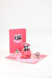 Panda Mother's Day Greeting Card