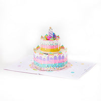 Candy Cake 3D Pop Up Birthday Card