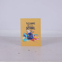 Back To School 180° 3D Pop Up Card