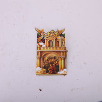 Nativity Double Door Pop Up Card