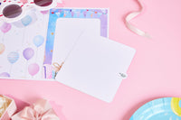 Hollow-Out Birthday Greeting Card Colorful