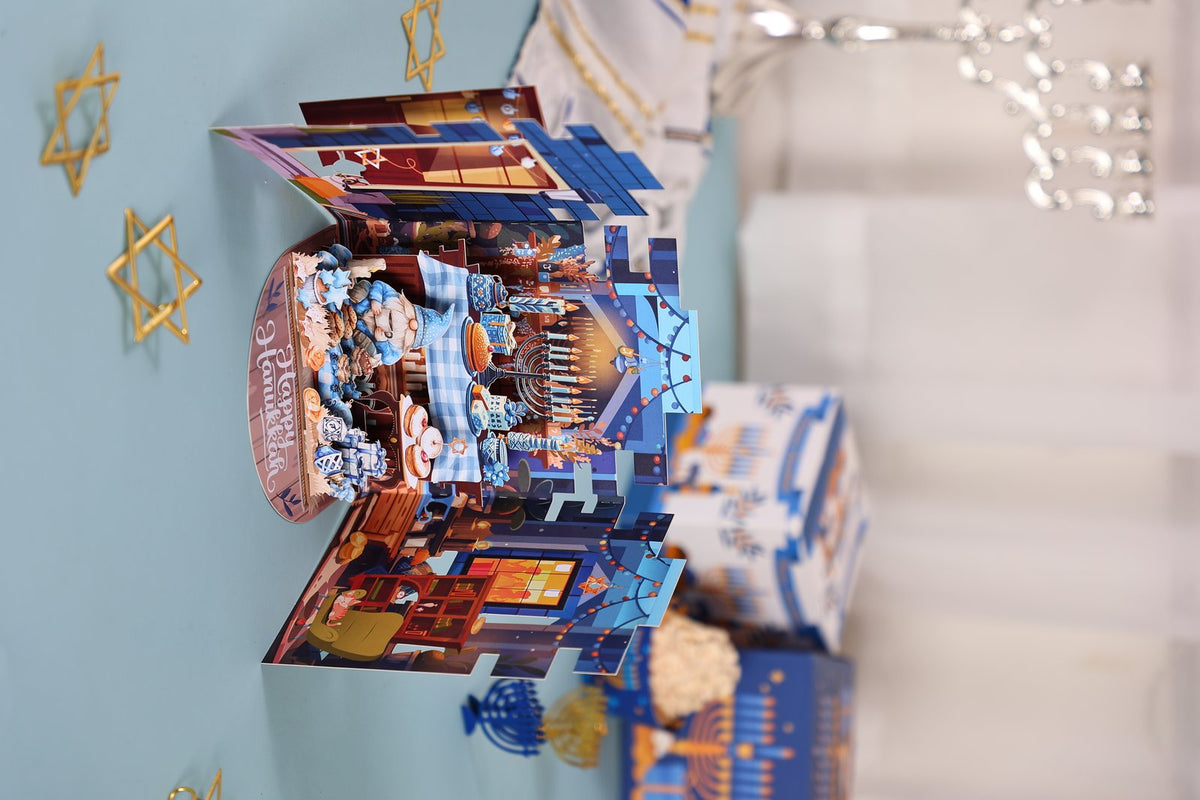Hanukkah Open Door Card