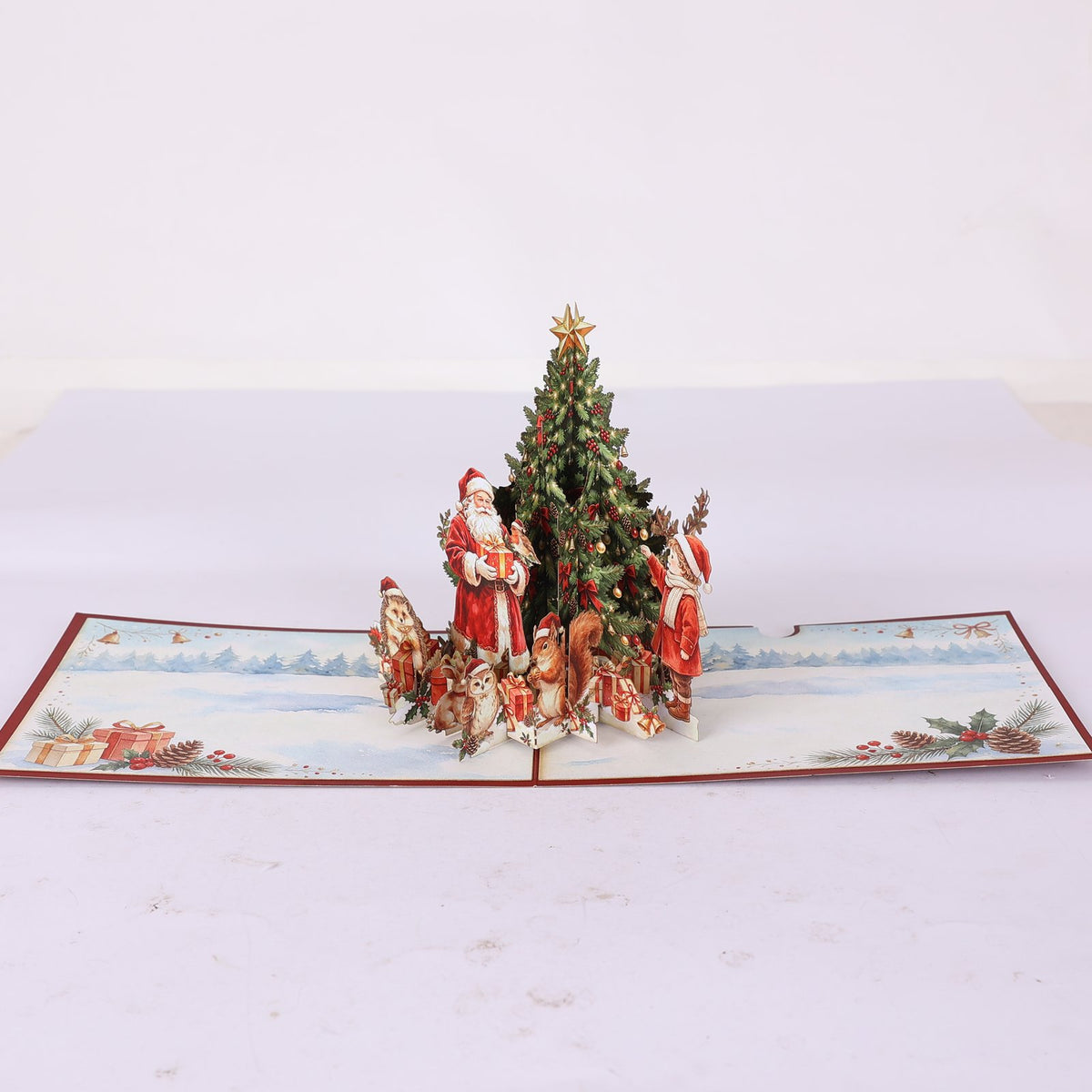 & Mini Christmas Tree Greeting Card