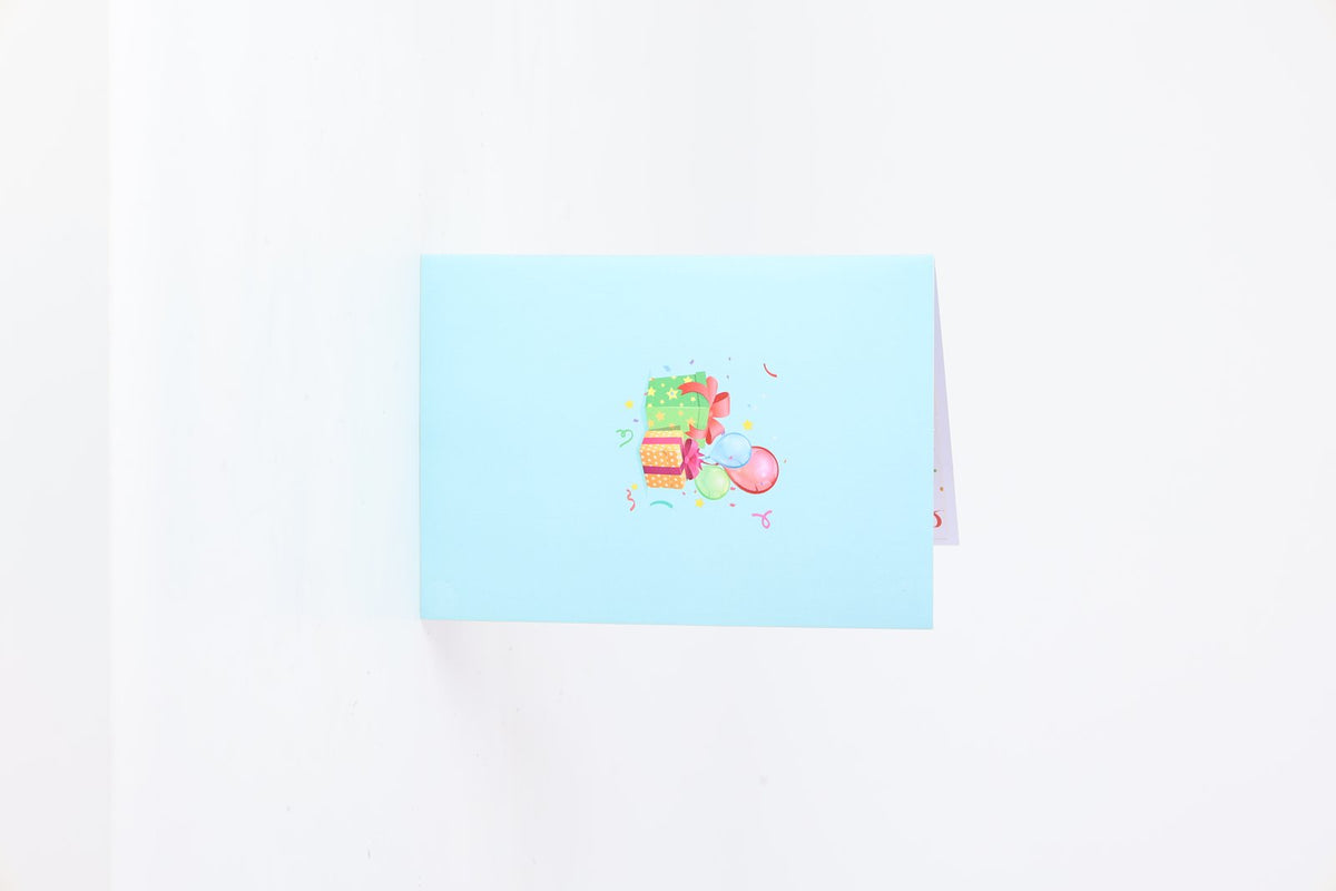 Spain Birthday 3D Pop Up Card