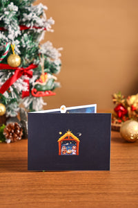 Nativity Cartoon Greeting Card