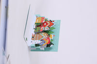 Christmas Village 3D Pop Up Card