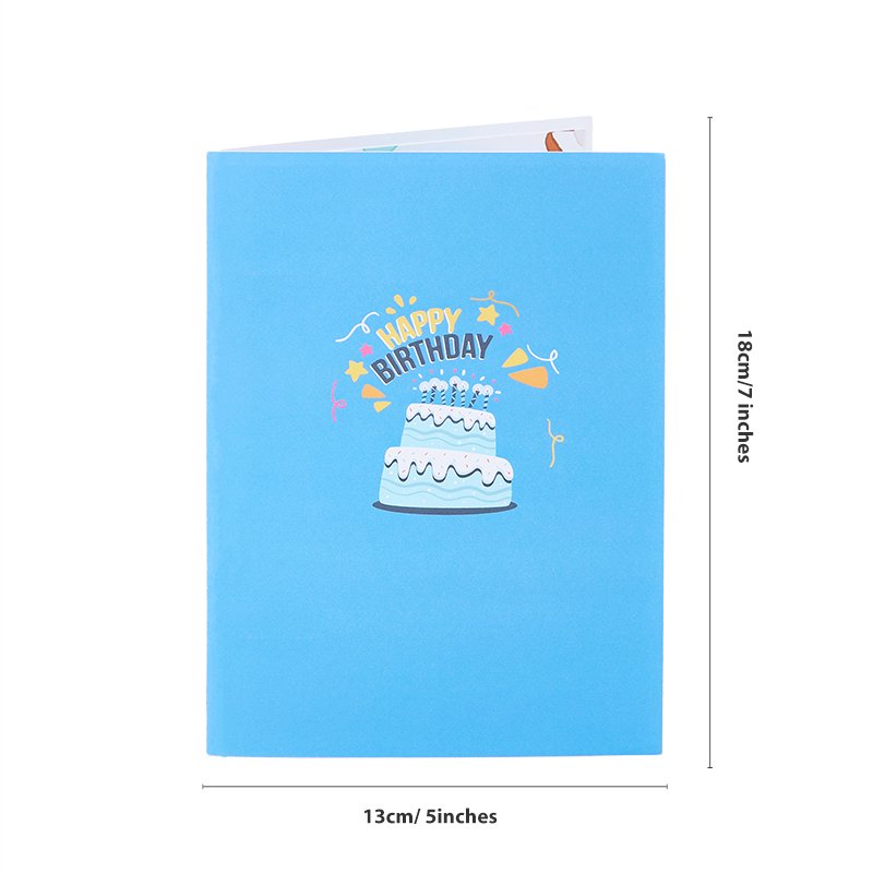 Birthday Cake Pop Up Card