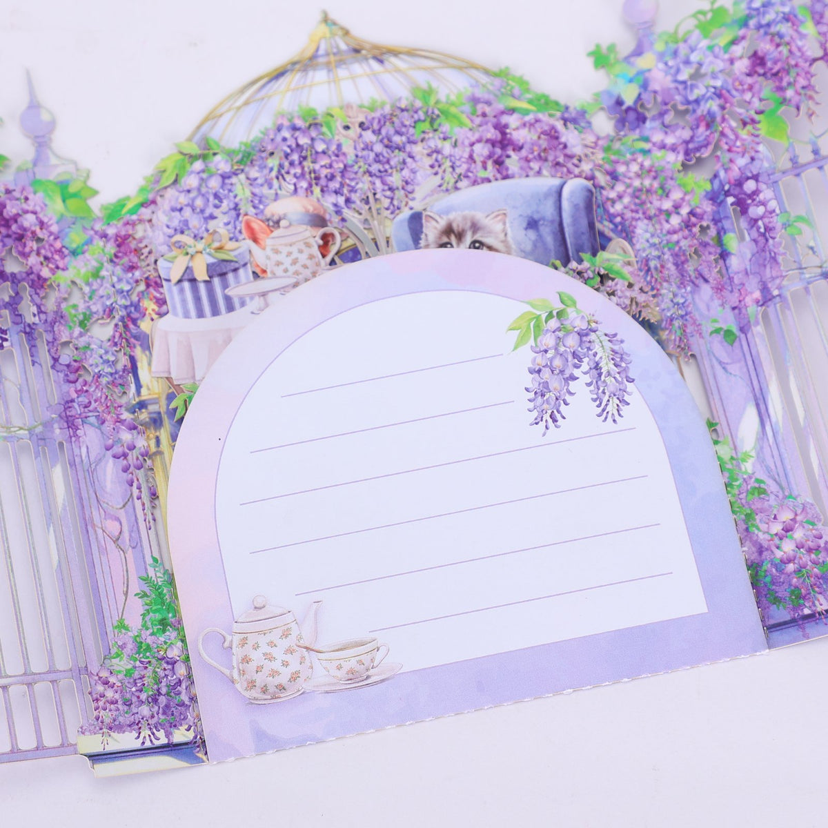 Wisteria Arch Card