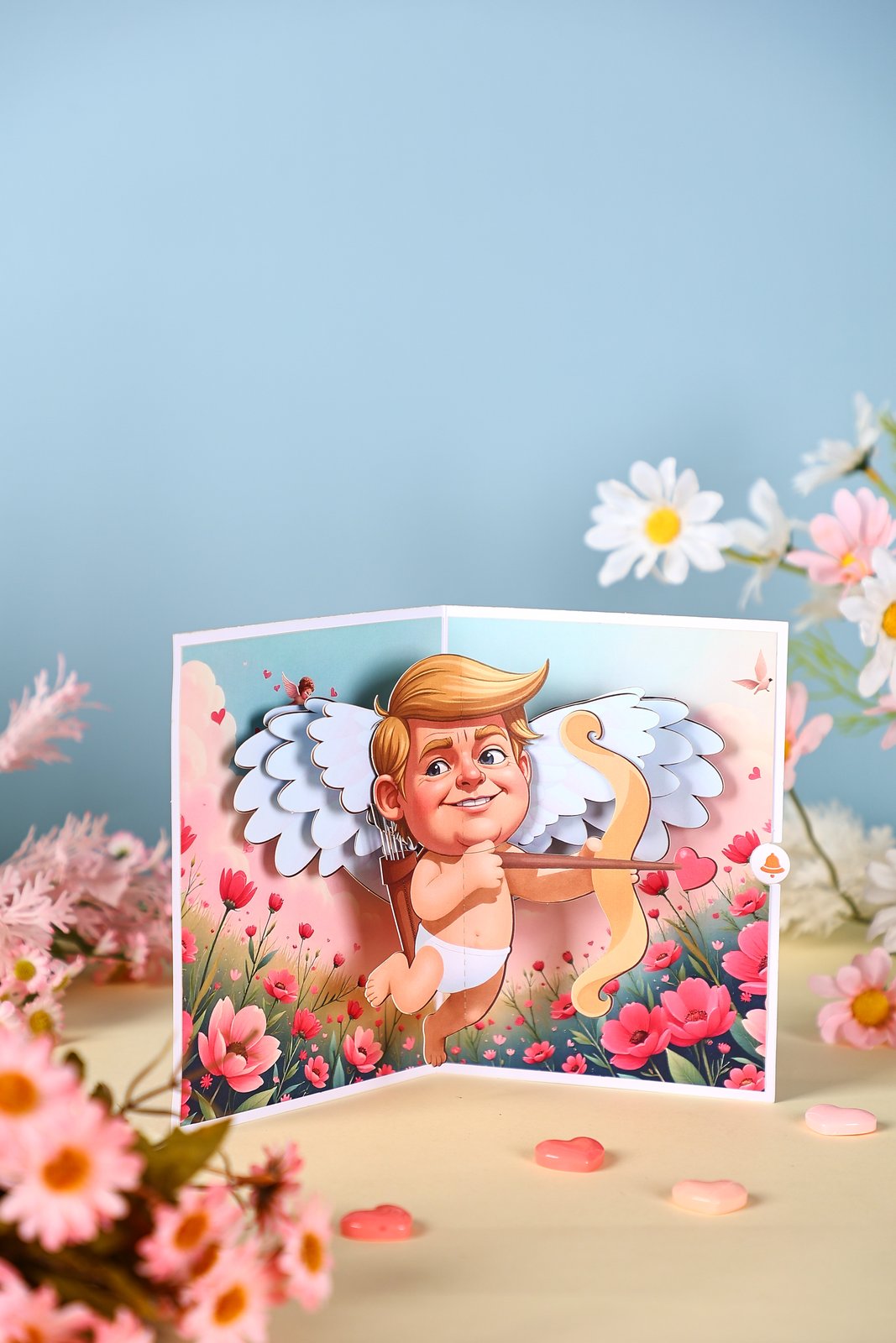 Cupid Wings Greeting Card
