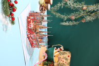 Christmas Ornaments Flip Pop Up Card