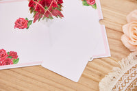 Rose Vase Pop Up Card