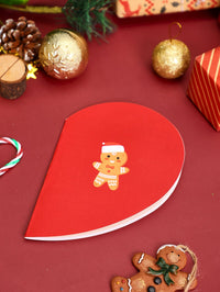 Gingerbread Man Flip Pop Up Card