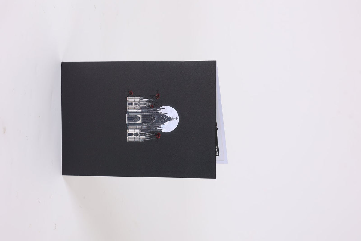 Gothic Architecture 3D Pop Up Card