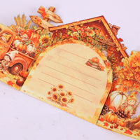 Autumn Mini Double Door Pop Up Card
