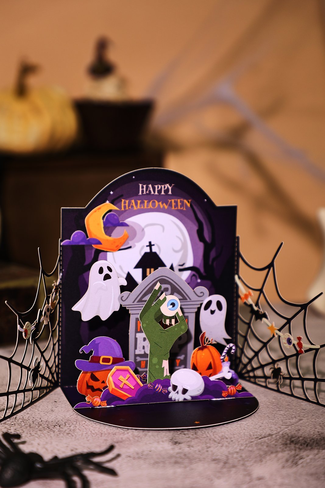 Halloween Triple Door Card