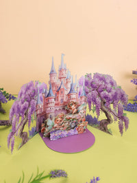 Wisteria Tree 3D Pop Up Card