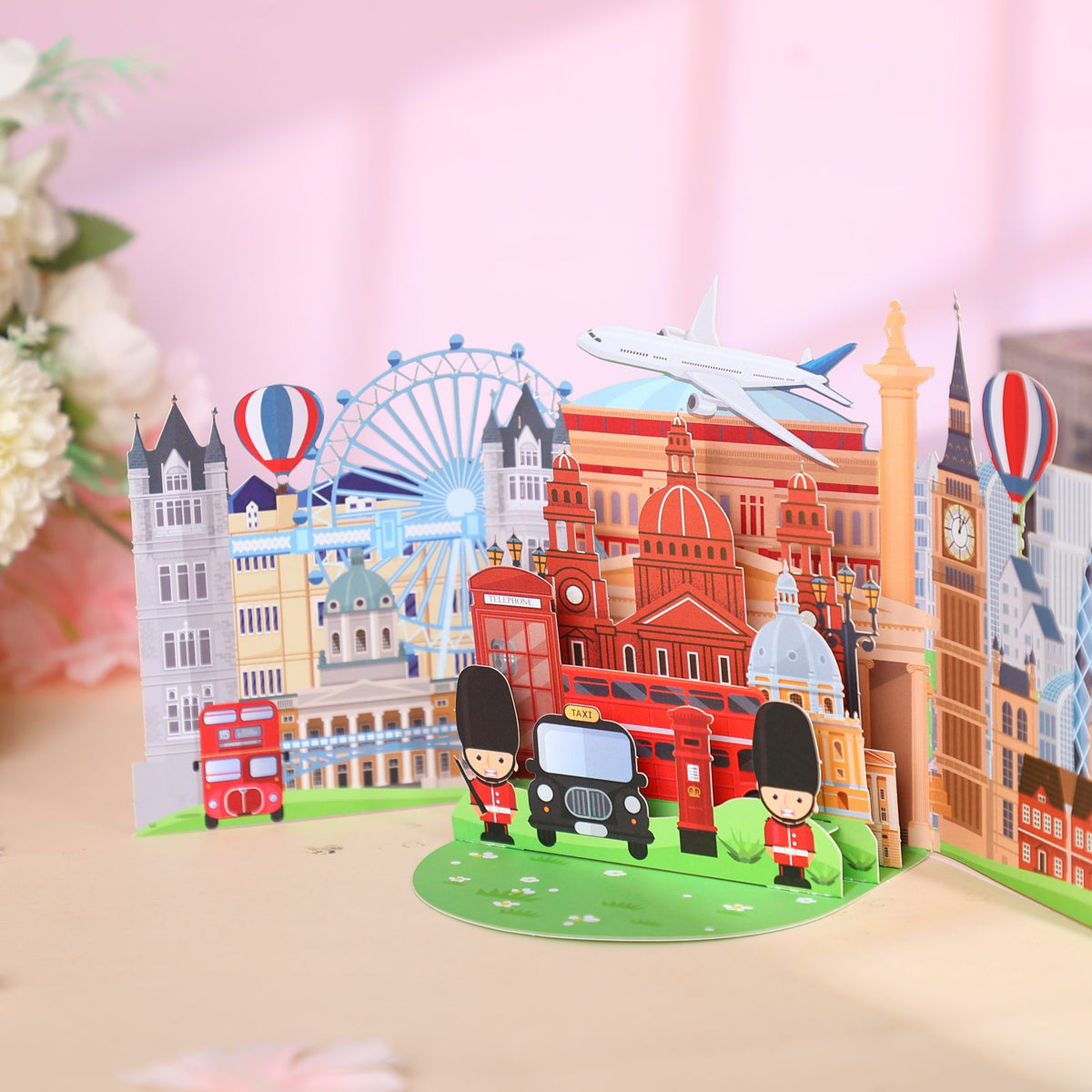 London Landmarks 3D Pop Up Card