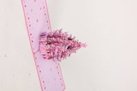 Pink Christmas Tree Greeting Card